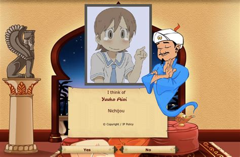 Akinator, the mind reading genie.